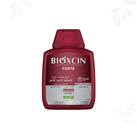 بيوكسين فورت شامبو- شامبو بخلاصات عشبية للتساقط الشديد للشعر300مل | Bioxcin