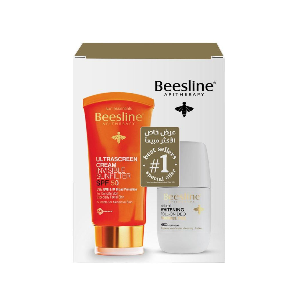 بيزلين عرض خاص  (مزيل عرق مفتح غير معطر+كريم حاجب شمس)