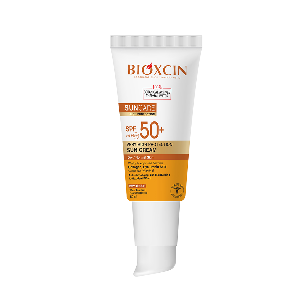 Bioxcin|بيوكسين كريم - كريم الحماية من الشمس للبشرة الجافة والعادية مع SPF عامل حماية 50 - 50مل