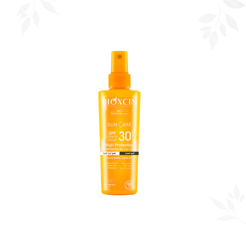 Bioxcin|بيوكسين زيت -  زيت اسمرار عامل حماية +30 SPF