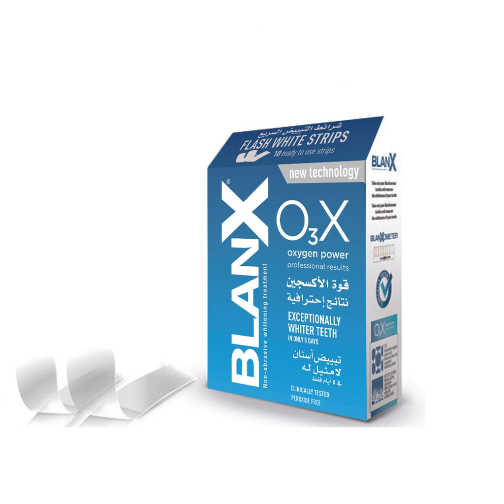 BLANX | مبيض اسنان - بلانكس شرائط التبيض - 10 قطع